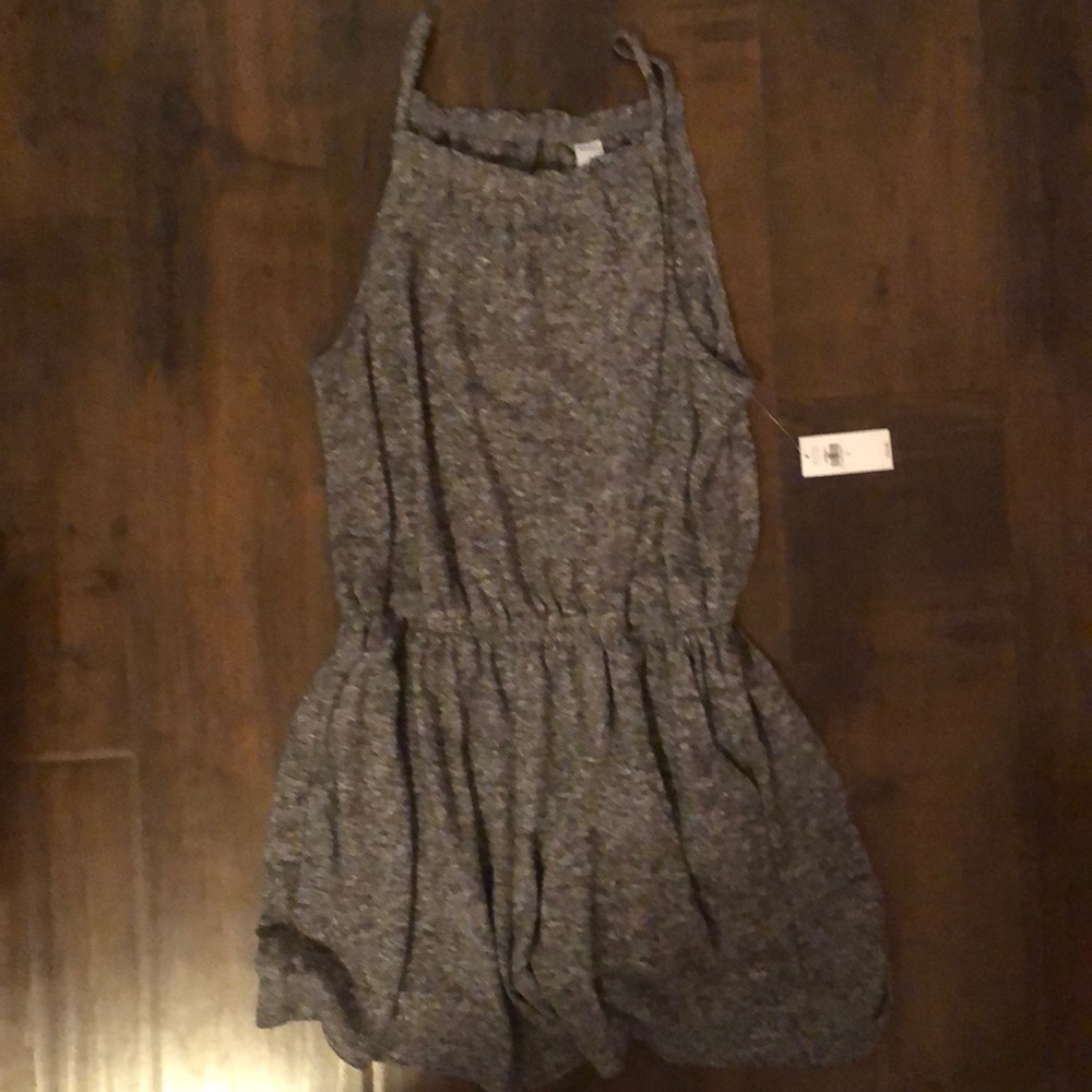 Grey Old Navy Romper